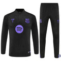 Survêtement d'entraînement demi-zip - Barcelone 2025/2026 - Noir/Violet