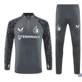 Survêtement d'entraînement demi-zip - Feyenoord 2025/2026 - Gris/Blanc/Noir