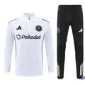 Survêtement d'entraînement demi-zip - Inter Miami 2025/2026 - Blanc/Noir