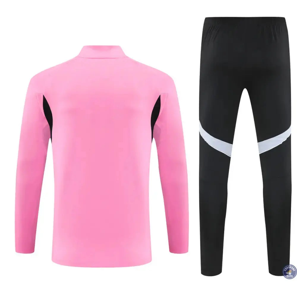 Survêtement d'entraînement demi-zip - Inter Miami 2025/2026 - Rose/Noir/Blanc