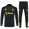 Survêtement d'entraînement demi-zip - Manchester United 2025/2026 - Noir/Bleu/Jaune
