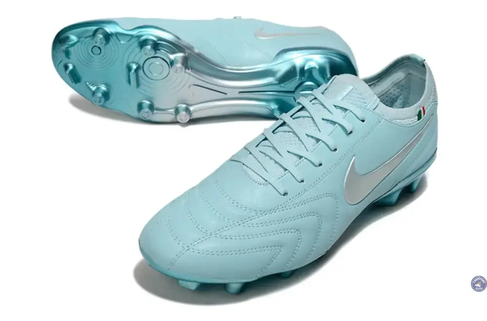 Tiempo 10 Luxe FG - Bleu Ciel/Blanc