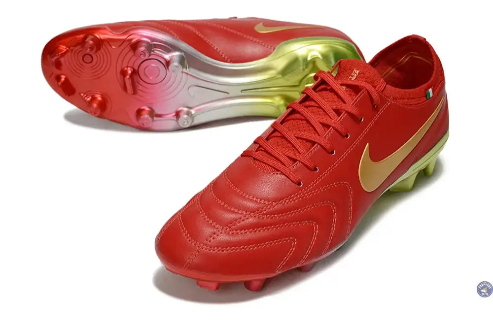 Tiempo 10 Luxe FG - Rouge/Jaune