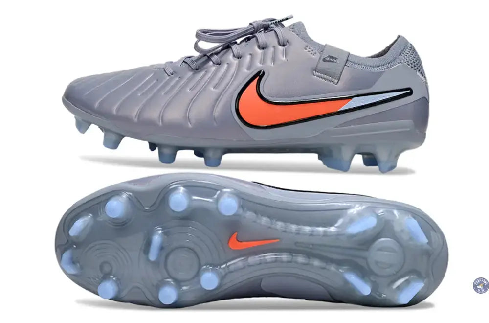 Tiempo Legend 10 Elite FG Scary Good - Gris/Orange/Noir