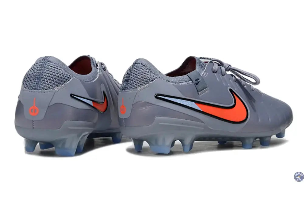 Tiempo Legend 10 Elite FG Scary Good - Gris/Orange/Noir