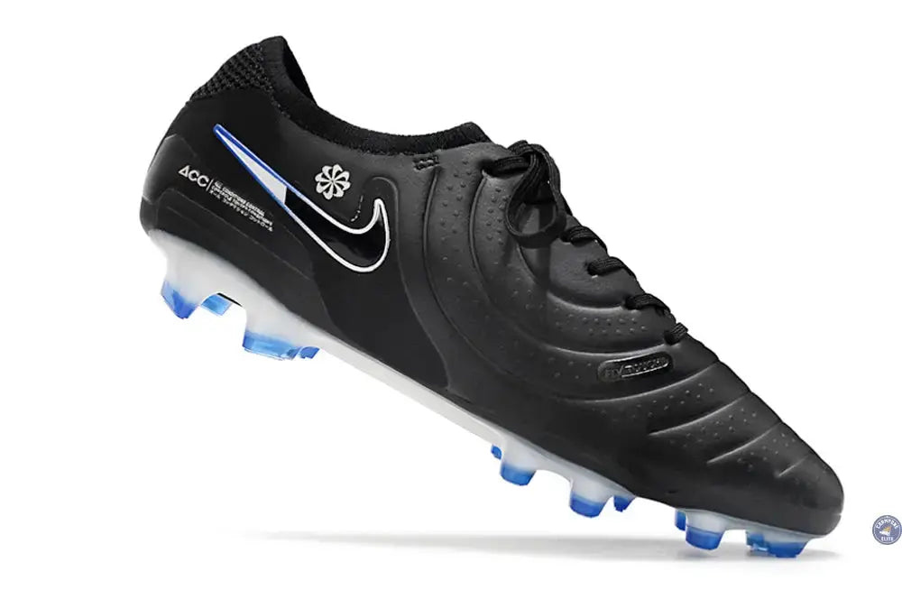 Tiempo Legend 10 Elite FG Shadow - Noir/Chrome/Bleu
