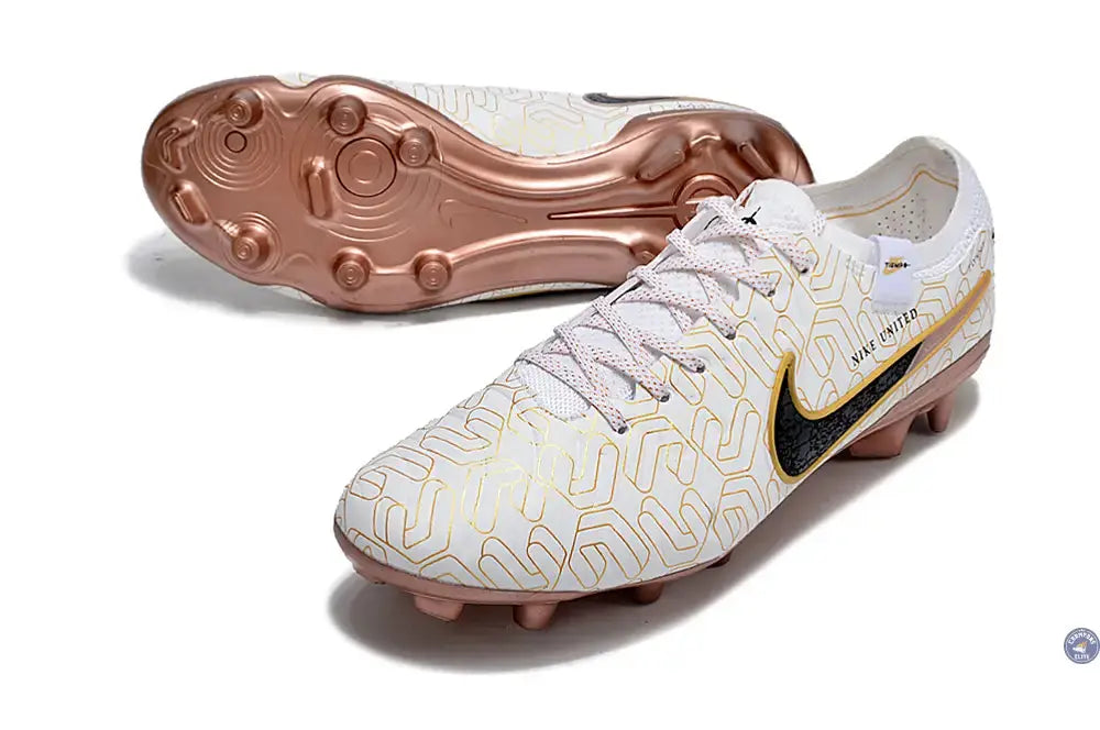 Tiempo Legend 10 Elite FG United Golden - Blanc/Noir/Doré