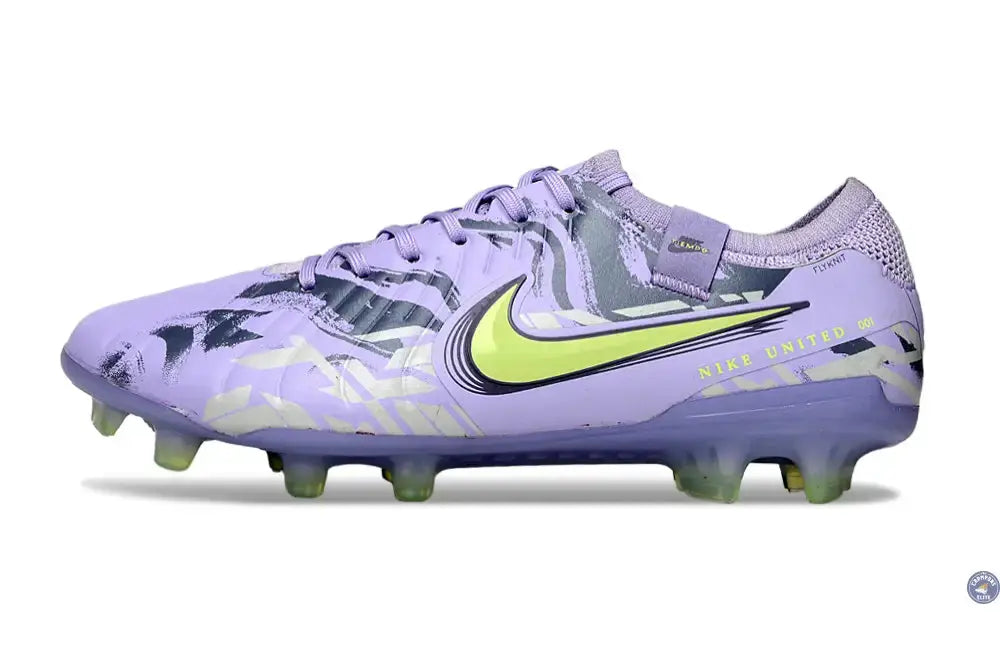 TIEMPO LEGEND 10 ELITE FG UNITED - PURPLE AGATE/VIOLET/JAUNE FLUO