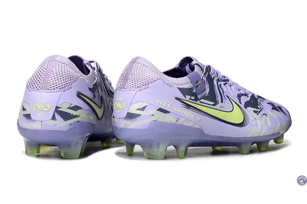 TIEMPO LEGEND 10 ELITE FG UNITED - PURPLE AGATE/VIOLET/JAUNE FLUO