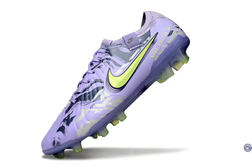TIEMPO LEGEND 10 ELITE FG UNITED - PURPLE AGATE/VIOLET/JAUNE FLUO
