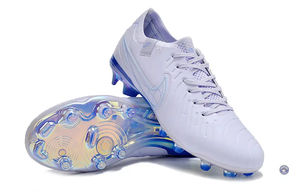 Tiempo Legend 10 FG - Blanc/Bleu brillant