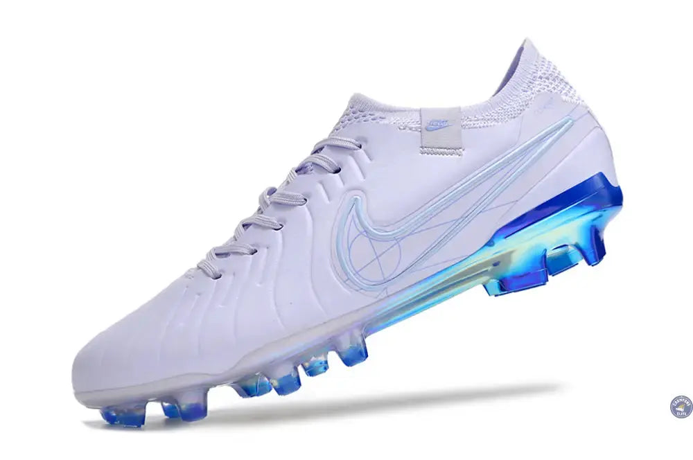 Tiempo Legend 10 FG - Blanc/Bleu brillant