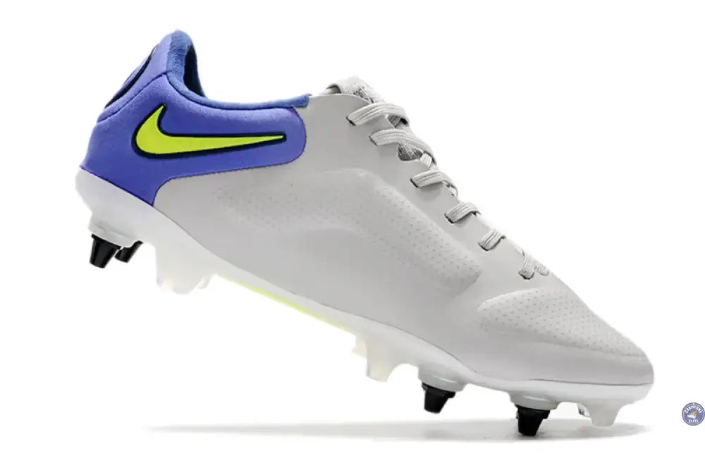 Tiempo Legend 9 Elite SG-PRO Recharge -Gris/Jaune Fluo/Bleu