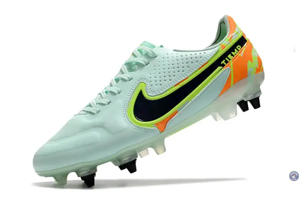 Tiempo Legend 9 SG Barely - Vert/Noirened Bleu/Orange