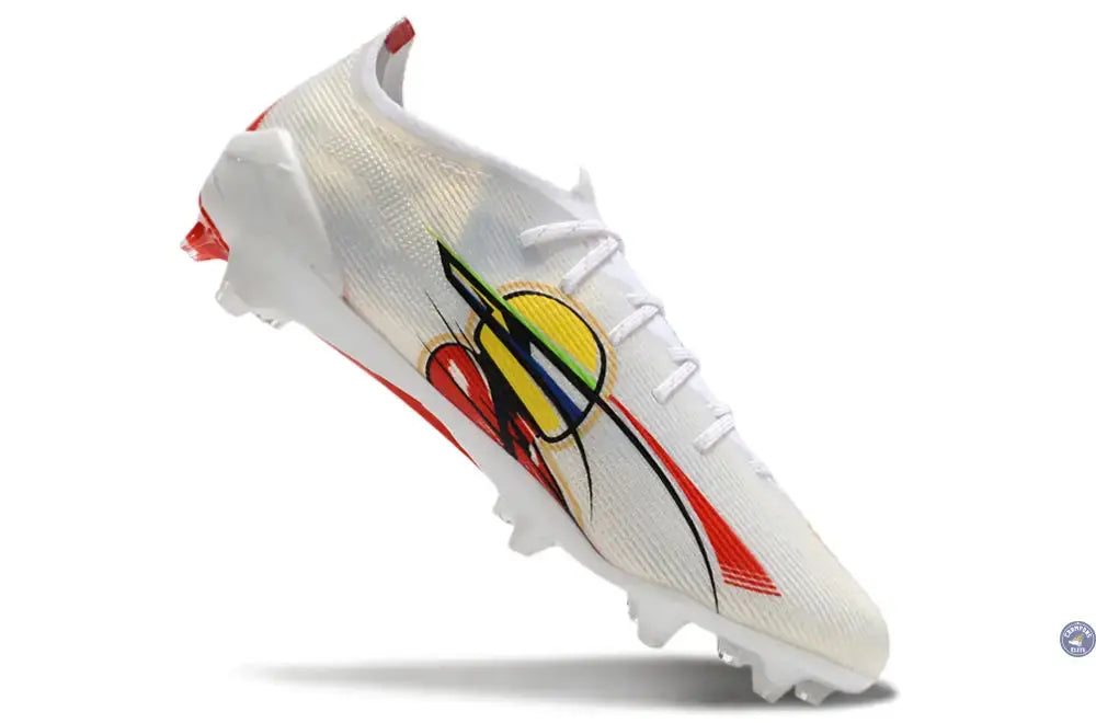Ultra 5 Ultimate FG Senna - Blanc/Doré/Rouge ÉDITION LIMITÉE