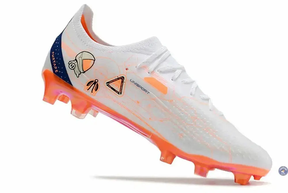 ULTRA ULTIMATE FG/AG ASTRONAUT - Blanc/Orange/Bleu