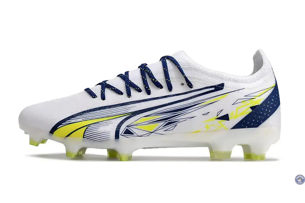 Ultra Ultimate FG Christian Pulisic - Blanc/Jaune/Bleu ÉDITION LIMITÉE