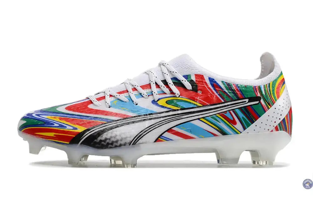 Ultra Ultimate FG Flags of the World - Blanc/Noir/Rouge/Vert ÉDITION LIMITÉE