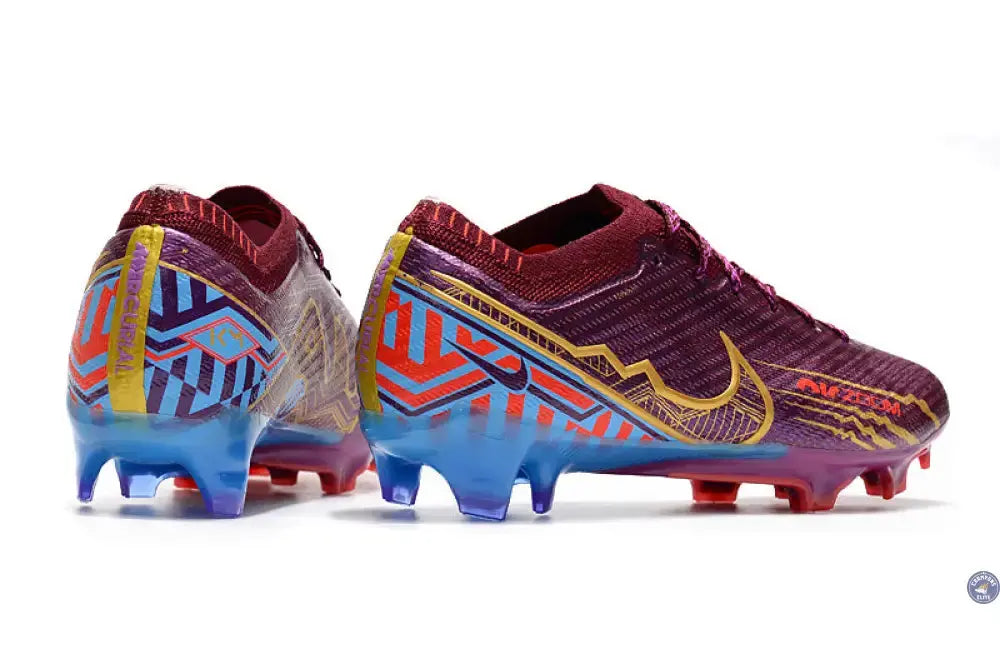 Vapor 15 Elite FG Mbappé Personal Edition - Bordeaux/Doré