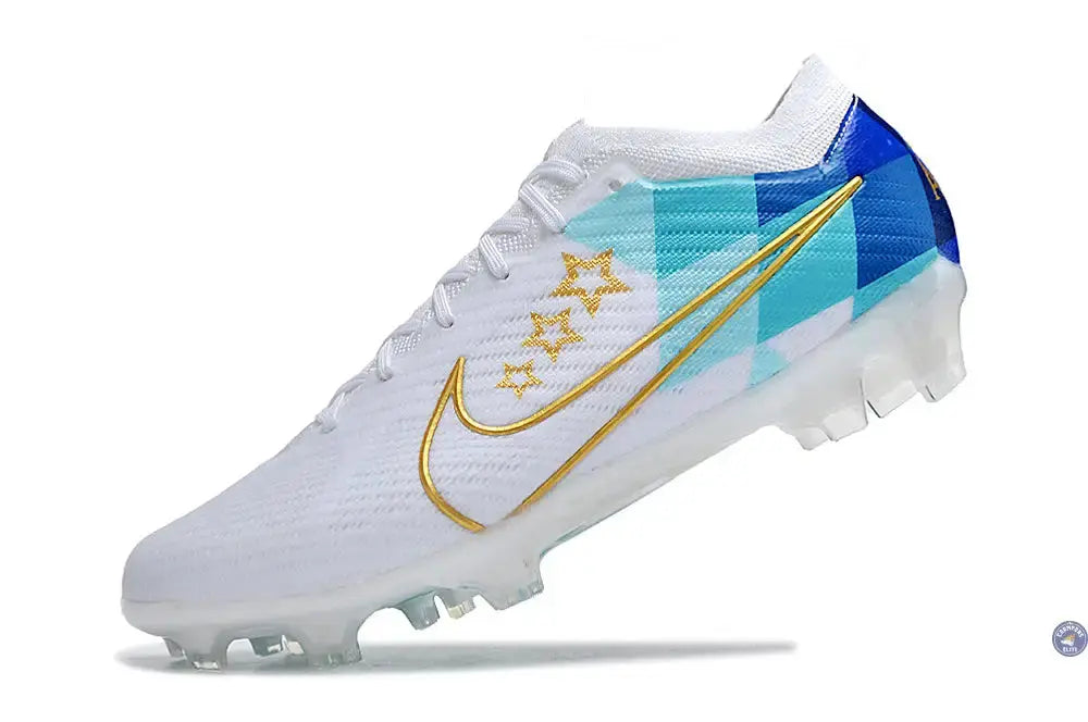 Vapor 15 Elite FG x Enzo Fernandez Blanc/Bleu/Or