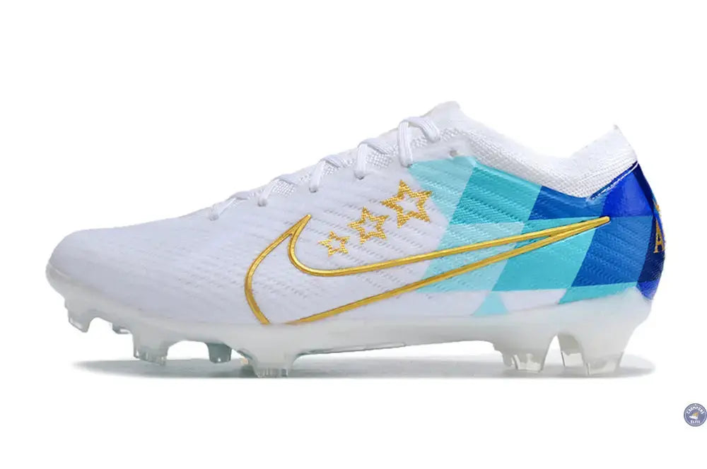Vapor 15 Elite FG x Enzo Fernandez Blanc/Bleu/Or
