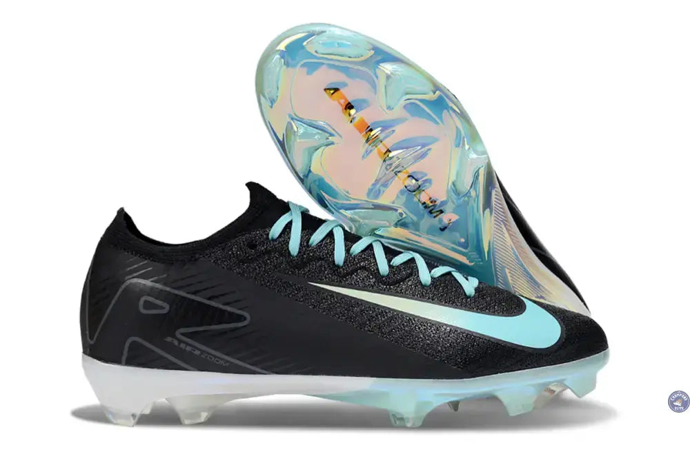 Vapor 16 Nike by you FG - Noir/Bleu Ciel