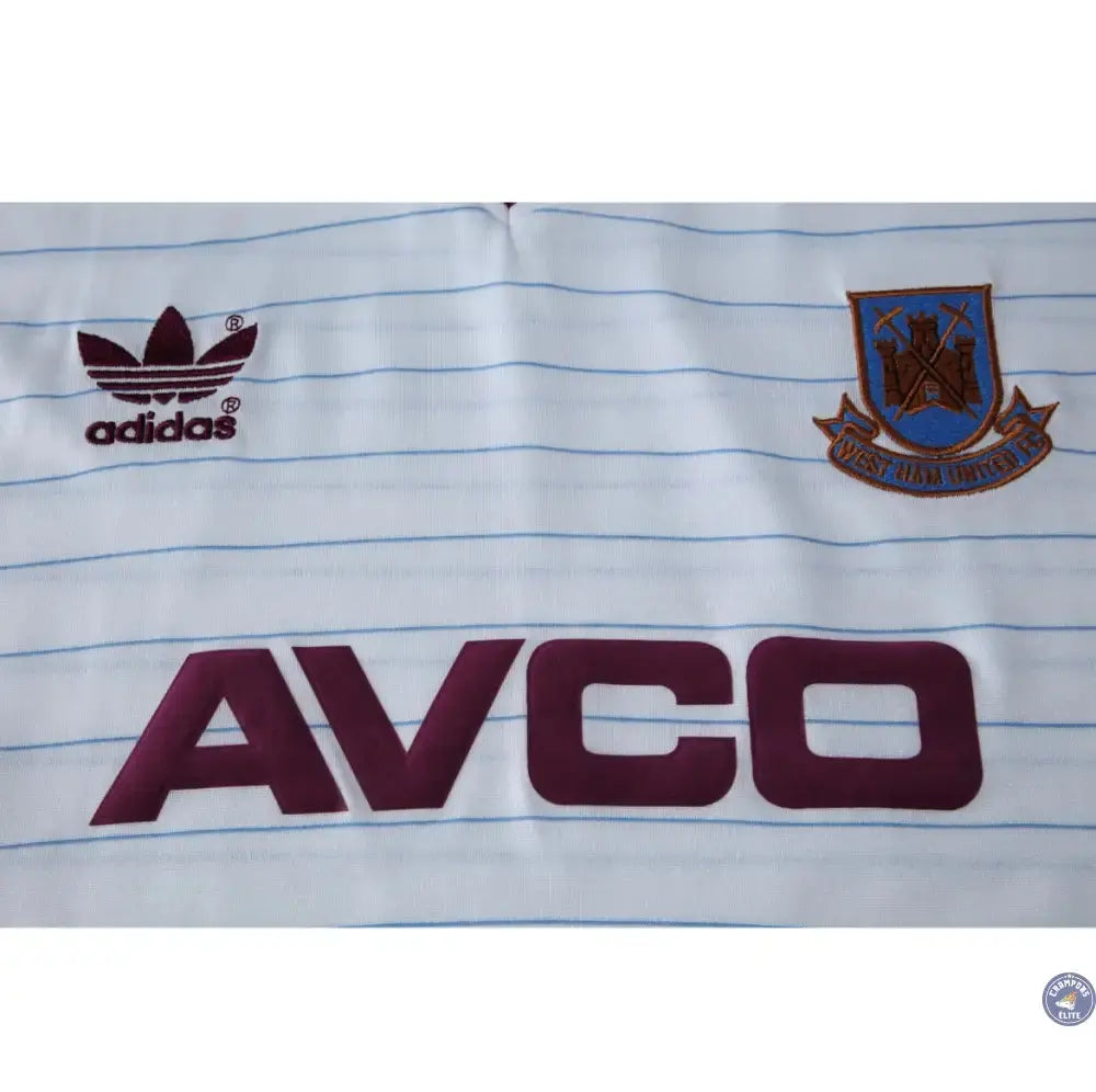 West Ham 1986/87 Extérieur