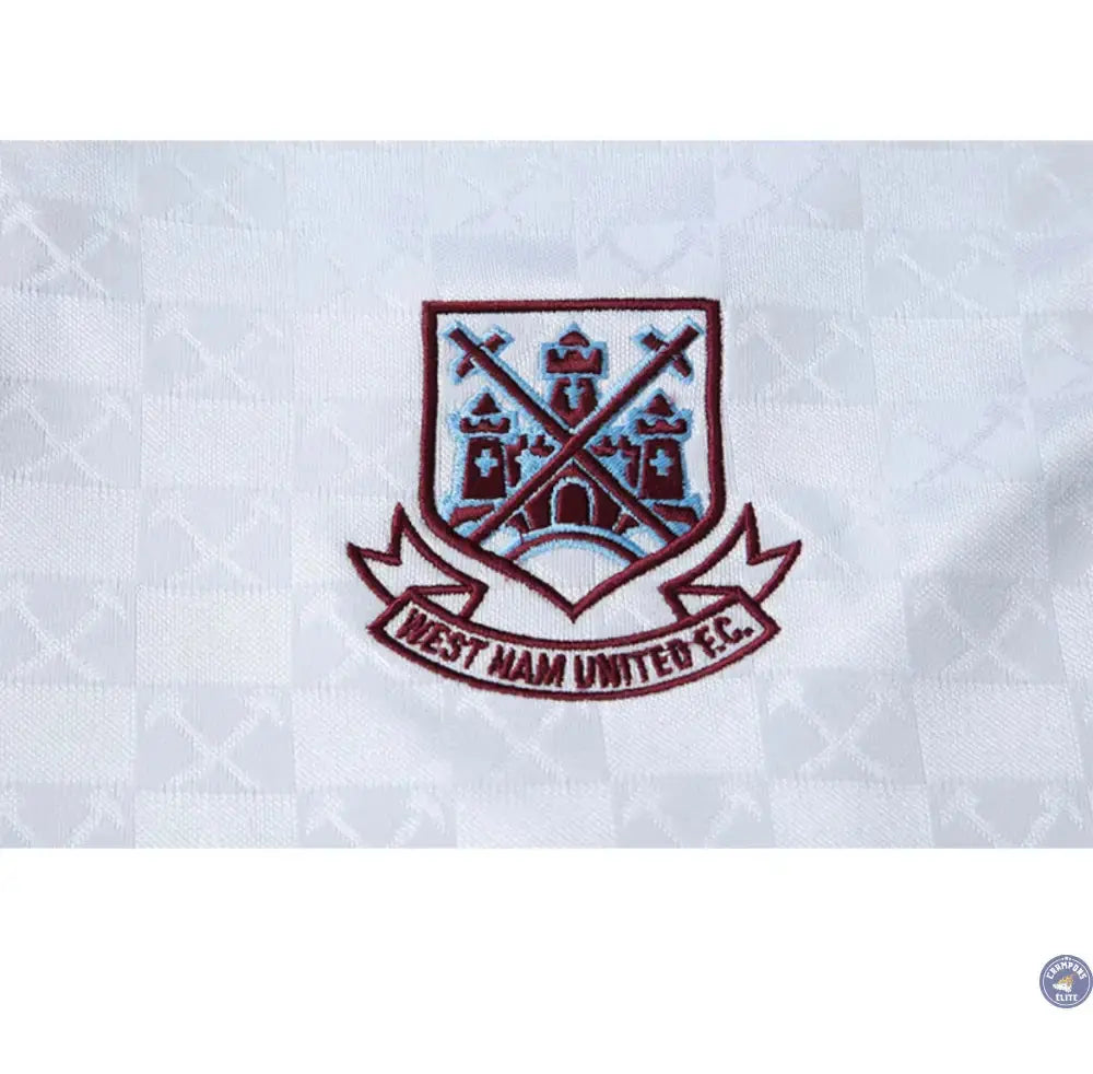 West Ham 1989/90 Extérieur