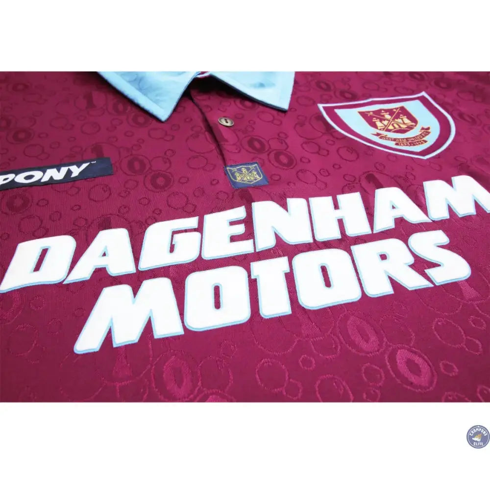 West Ham 1995/96 Domicile