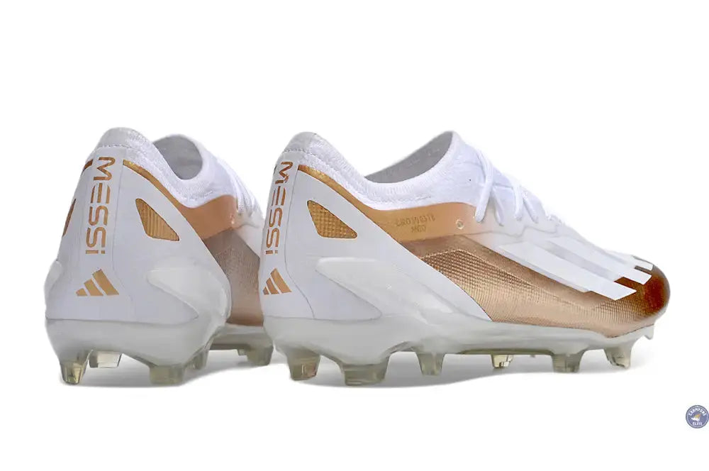 X Crazyfast.1 Messi El Ocho Elite FG - Blanc/OR