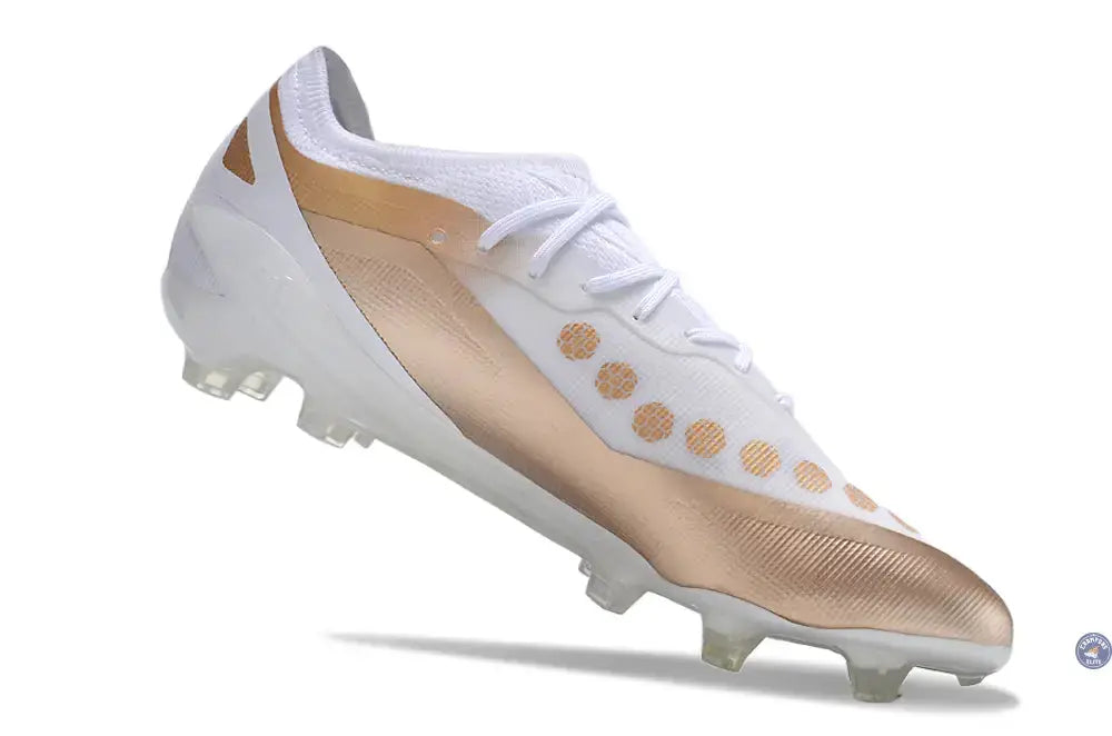 X Crazyfast.1 Messi El Ocho Elite FG - Blanc/OR
