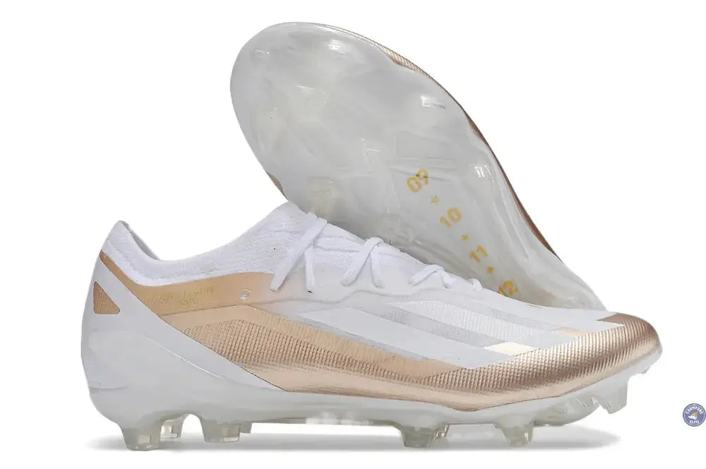X Crazyfast.1 Messi El Ocho Elite FG - Blanc/OR