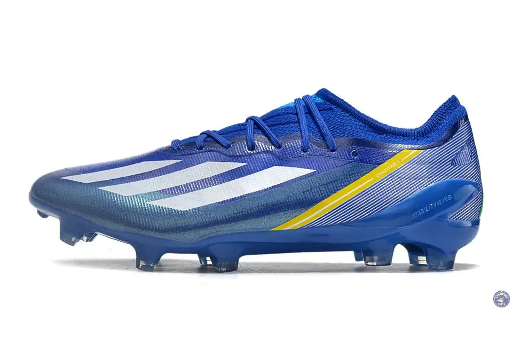 X Crazyfast Elite FG - Bleu/Blanc/Jaune