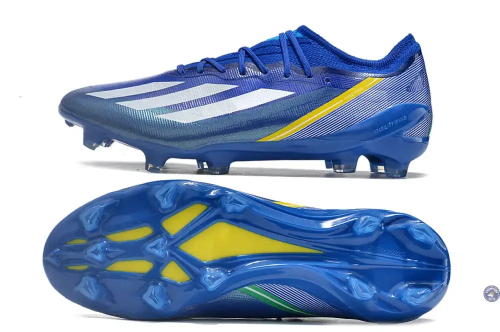 X Crazyfast Elite FG - Bleu/Blanc/Jaune