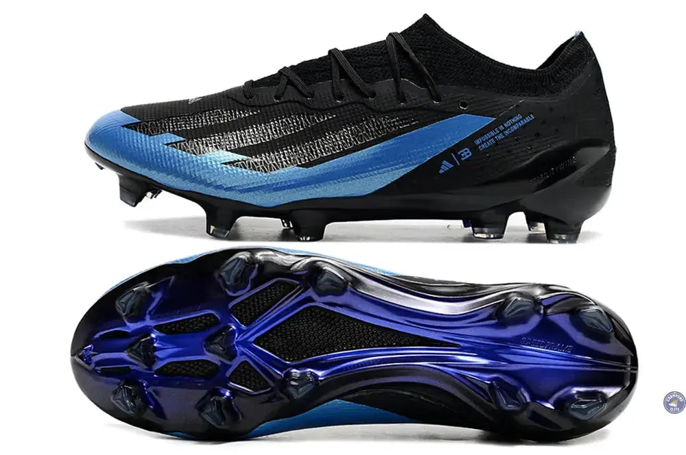 X Crazyfast Elite FG x Bugatti - Noir/Bleu