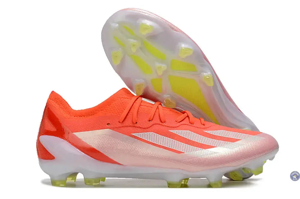 X Crazyfast Elite FG Energy Citrus - Rouge/Blanc/Jaune
