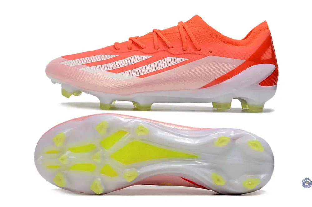 X Crazyfast Elite FG Energy Citrus - Rouge/Blanc/Jaune