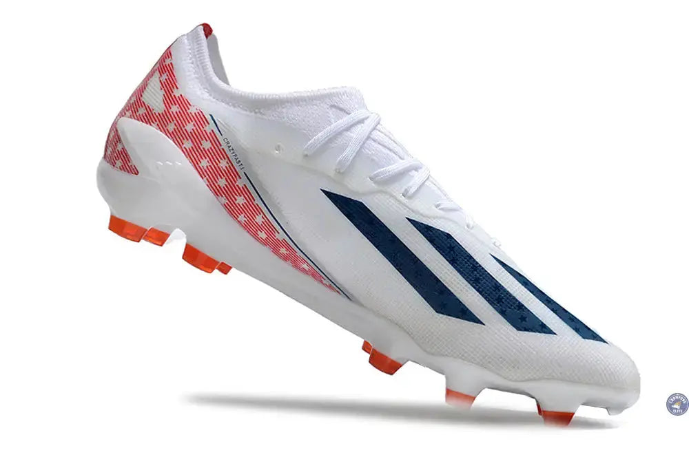 X Crazyfast Elite FG - Etoile - Bleu/Blanc/Rouge