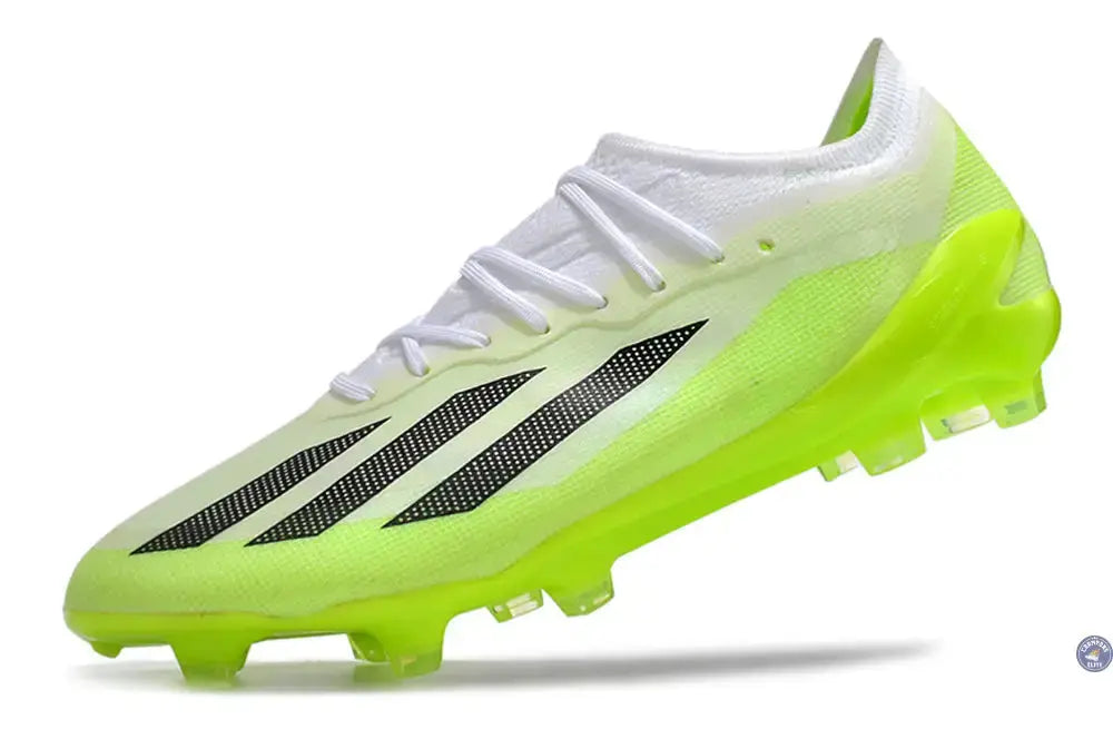 X Crazyfast FG Crazyrush - Blanc/Noir/Lucid Lemon