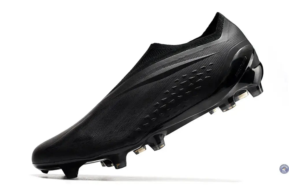 X Speedportal Elite Laceless FG Full Black - Noir